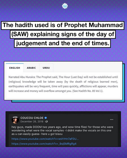 Why Rihanna's Savage X Fenty Fashion Show's Song is Offensive to Muslims 2 What the Hadith was about in Rihanna song