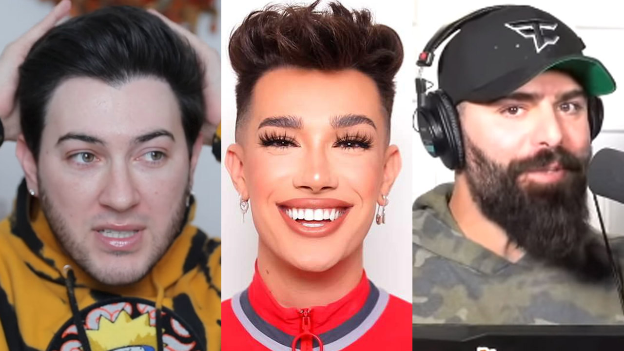 James Charles & Manny MUA call out Keemstar for voting Donald Trump