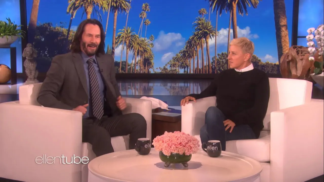 Ellen DeGeneres was supposed to be Keanu Reeves's Co-Star in Speed! 1 Ellen DeGeneres was supposed to be Keanu Reeves Co-Star in Speed!