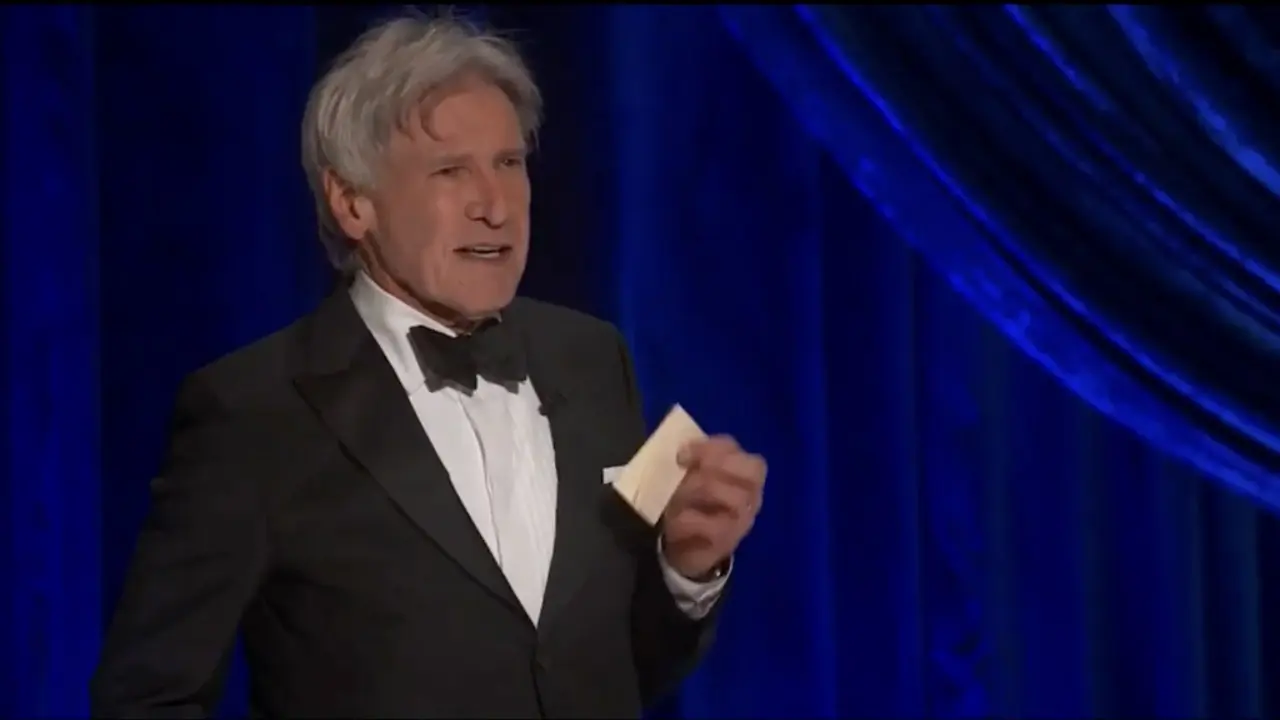 How Harrison Ford broke the internet on the night of the Oscars! 1 How Harrison Ford broke the internet on the night of the Oscars!