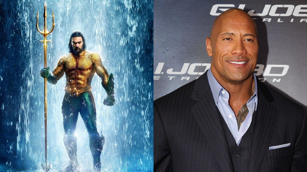 Jason Momoa reacts to Dwayne Johnson daughter fangirling on Aquaman