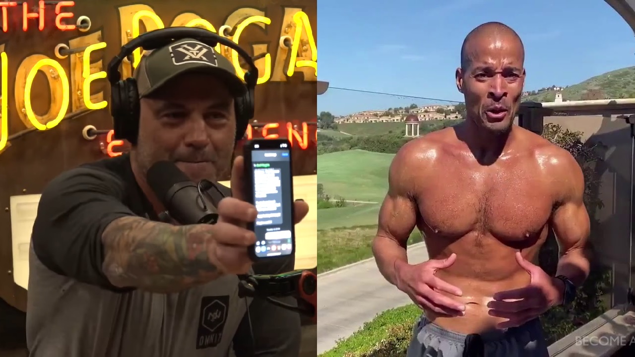 When Joe Rogan read out hilarious profanity-filled birthday message from David  Goggins