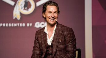 Matthew McConaughey hasn’t worn deodorant for over 30 years?!