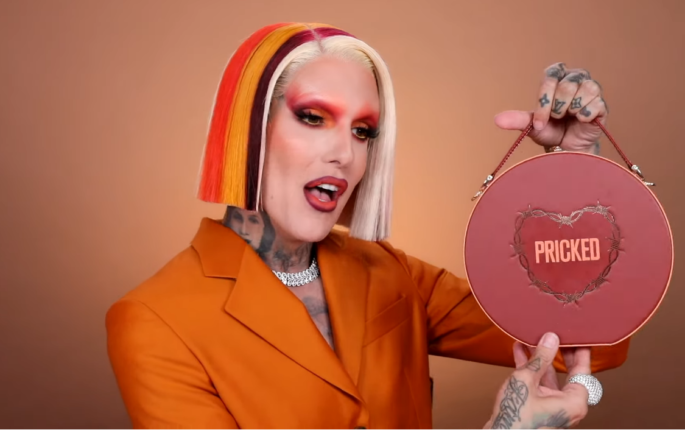 Jeffree Star Unveils New Collection 'Pricked', his second collection of this month! 1 Jeffree Star Pricked Palette