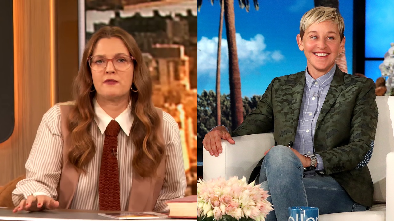 Drew Barrymore Shades Ellen DeGeneres In Her Own Talk Show