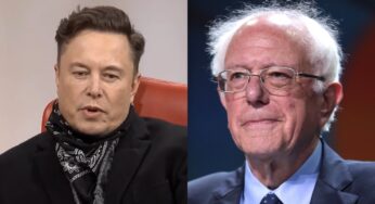 Elon Musk receives massive backlash for a controversial reply to Bernie Sanders