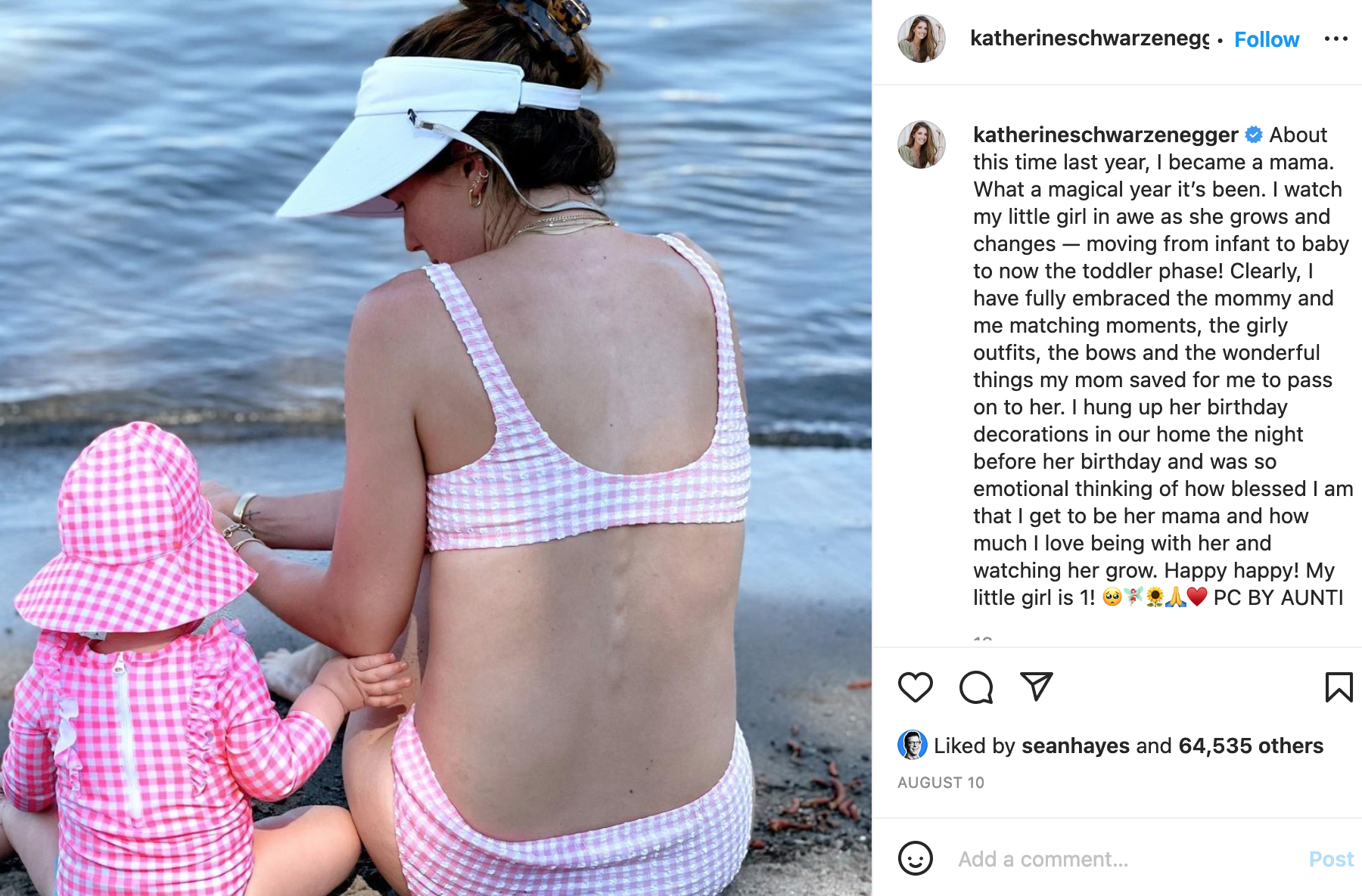 Katherine Schwarzenegger Birthday Tribute Post to Daughter Lyla