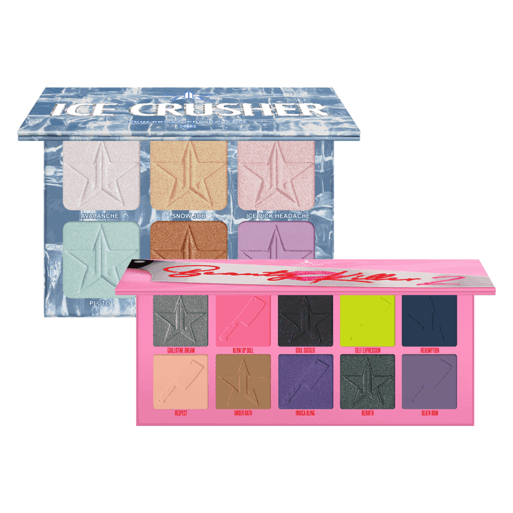 Jeffree Star Reveals Beauty Killer 2 Palette and Collection 6 Pallette Bundle