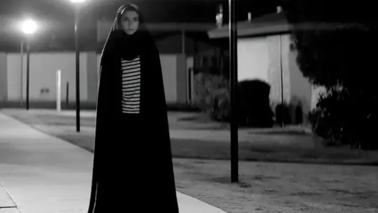 The Top 10 Vampire Movies You Can Binge Watch 5 a girl walks alone at night vampire movie vampire movies