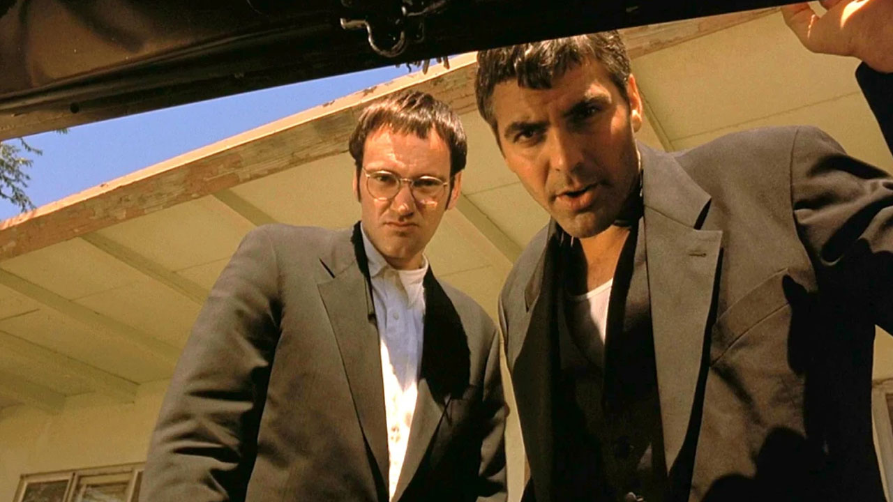 Quentin Tarantino and George Clooney in 'From Dusk Till Dawn'