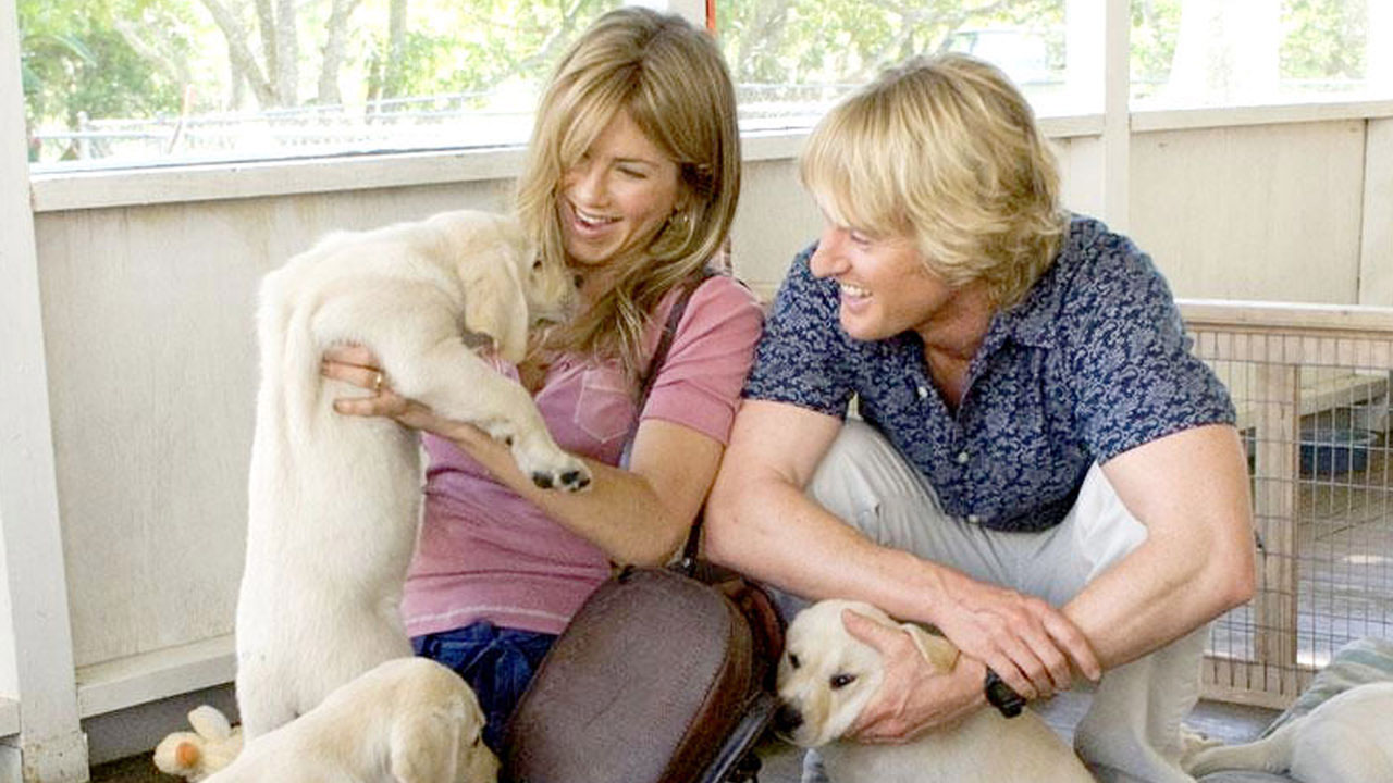 Jennifer Aniston and Owen Wilson in 'Marley and Me' 