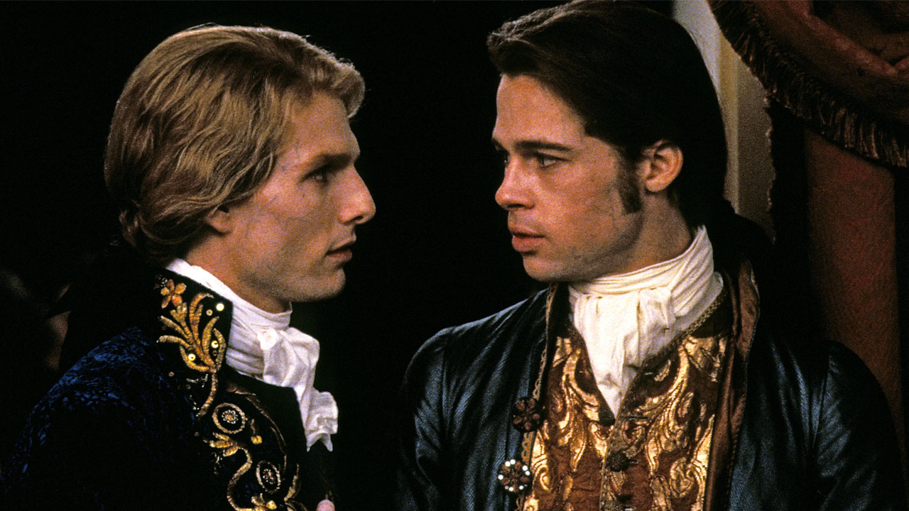Tom Cruise and Brad Pitt in Interview With a Vampire