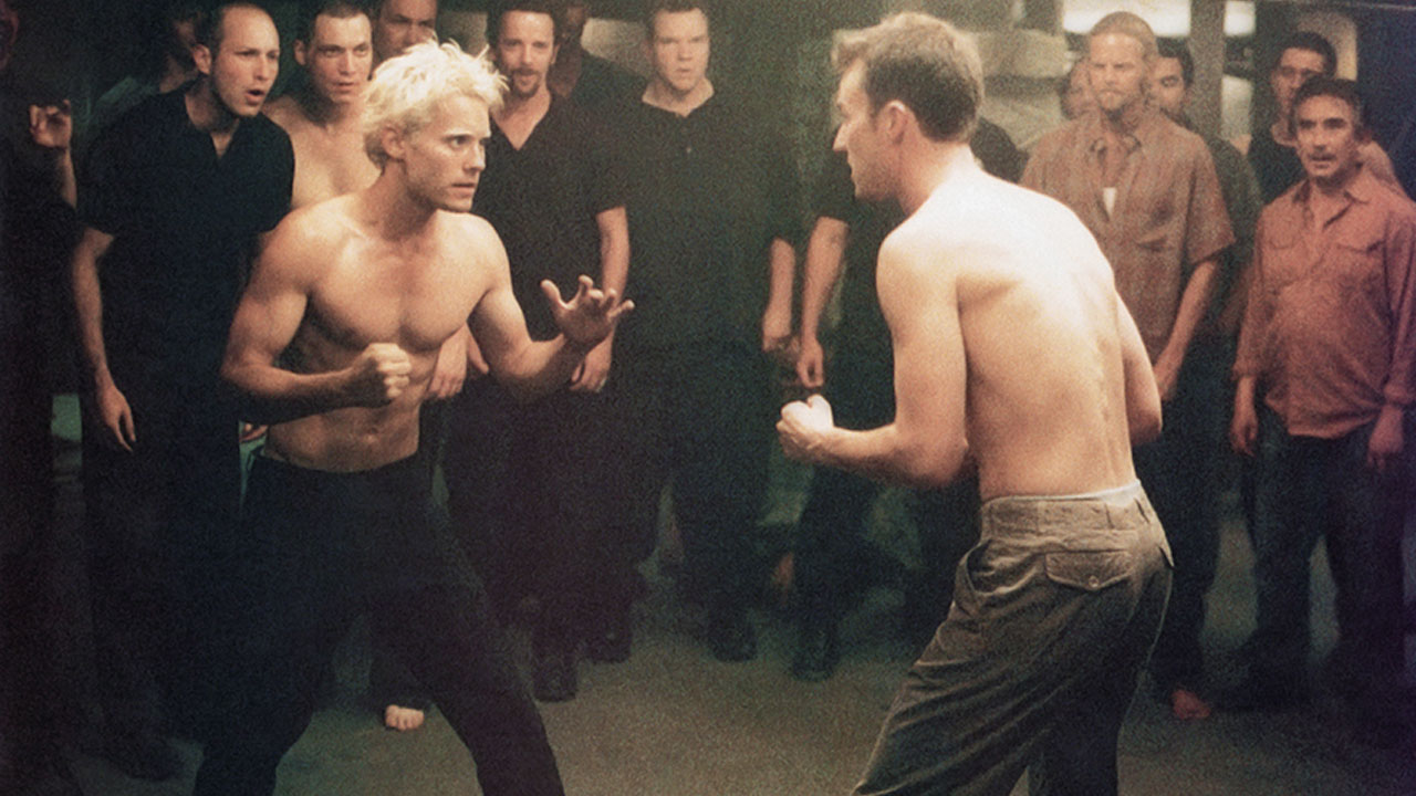 Jared Leto and Edward Norton in Fight Club
