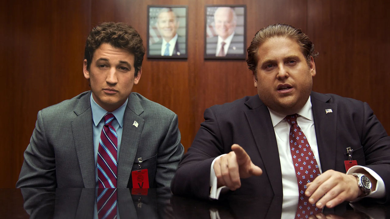 Miles Teller and Jonah Hill in War Dogs