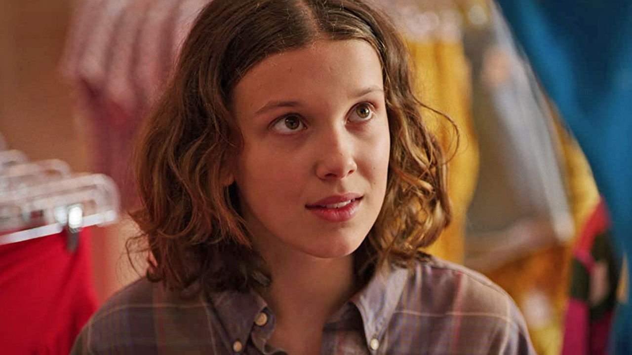 Millie Bobby Brown as Eleven in Stranger Things